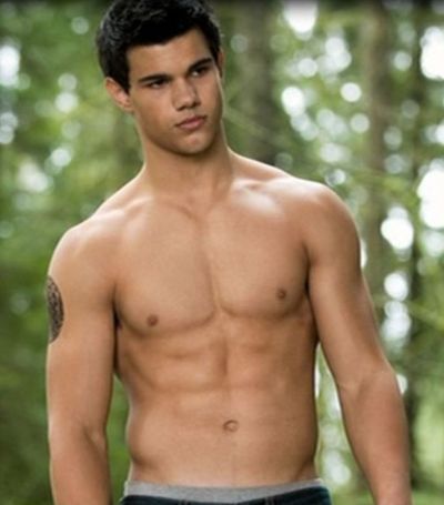 Lautner as Jacob Black in the Twilight Saga