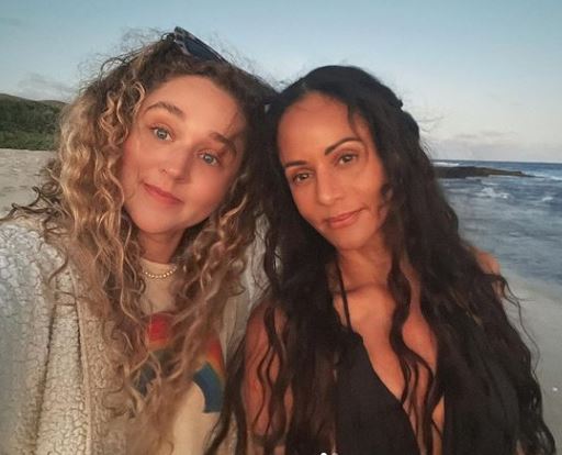 Persia White and her daughter Mecca