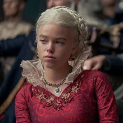 Actress Milly Alcock as Princess Rhaenyra Targaryen in House of the Dragon