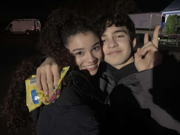 Malia Baker and her co-star Bryce Gheisar were rumored to be dating