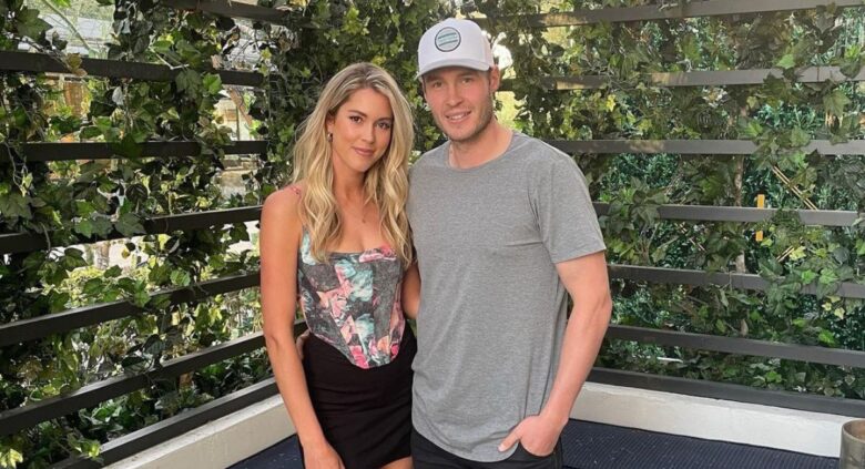 Brayden McNabb Pictured With His Wife Lelanie McNabb In A Picture Shared In 2022