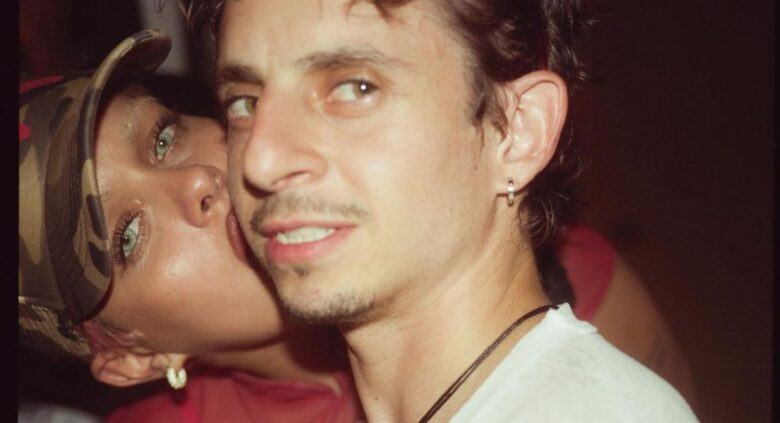 Moises Arias Shares A Close Up Picture With His Friend Last Year During A Party