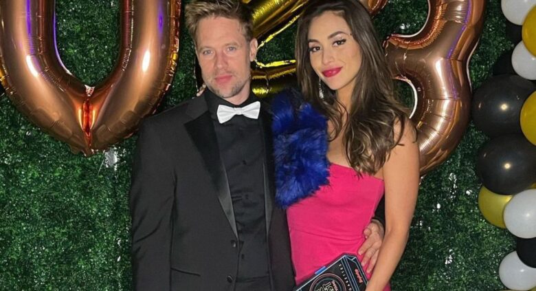 Shaun Sipos And Wife Lindsey Morgan Pictured Attending A Birthday Bash