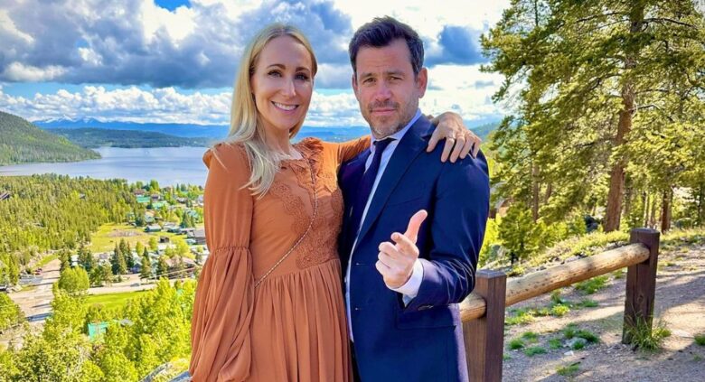 Nikki Glaser Pictured With Her Partner Chris Convy Attending A Wedding Ceremony In 2023