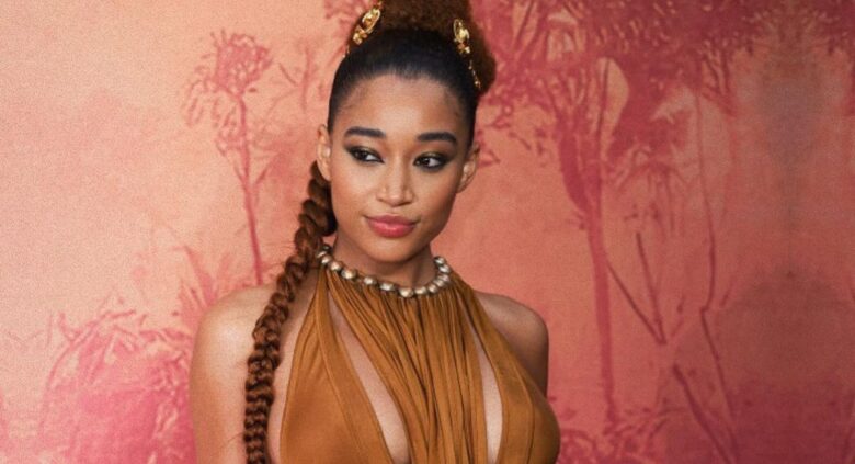 Amandla Stenberg Poses At The London Premiere Of Her Show The Acolyte