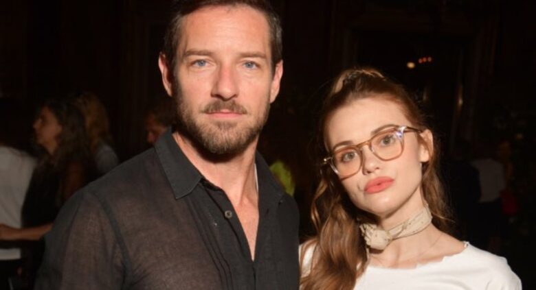 Ian Bohen Pictured With His Former Co-star Holland Roden With Whom He Played In The Hit MTV Show, Teen Wolf