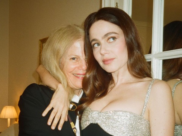 Molly Gordon Pictured With Her Mom, Jessie Nelson At The Valentino Show