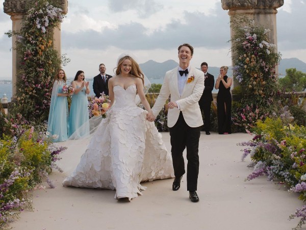 Joey And Steven Walk Down The Aisle After Tying The Knot In Mallorca, Spain, On September 2, 2023