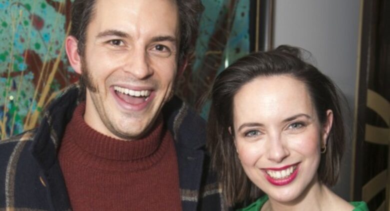 The English Actors Jonathan Bailey And Kate O'Flynn Pose For Photos During An Event In 2019