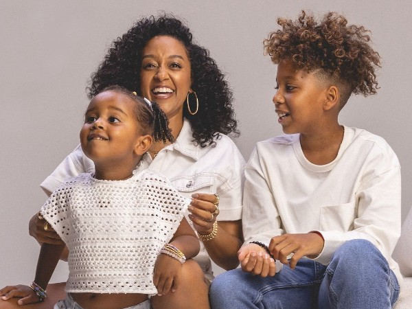 Tia Mowry Celebrates Juneteenth With Her Two Kids, Cairo And Cree