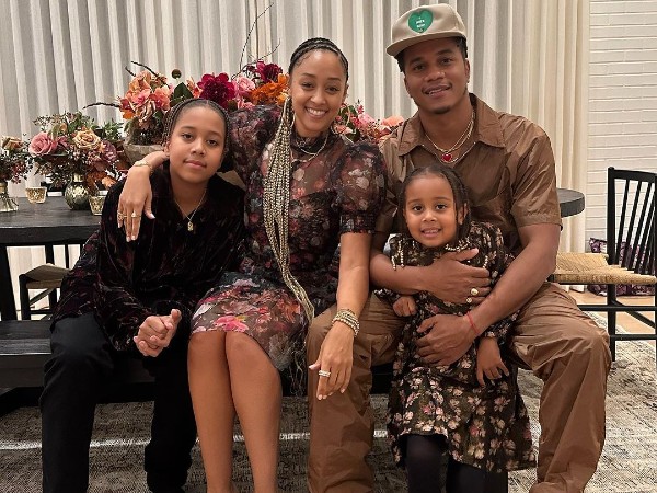 Tia Mowry Celebrates Thanksgiving With Her Former Husband, Cory Hardrict And Their Two Kids